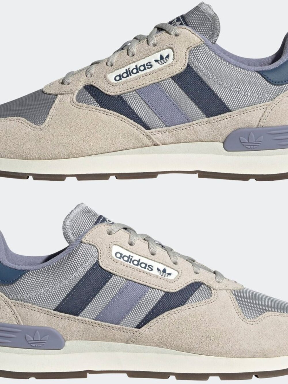 Adidas Treziod 2 Sneakers Beige Blue Men’s 8/ Women’s 9  NEW IN BOX
